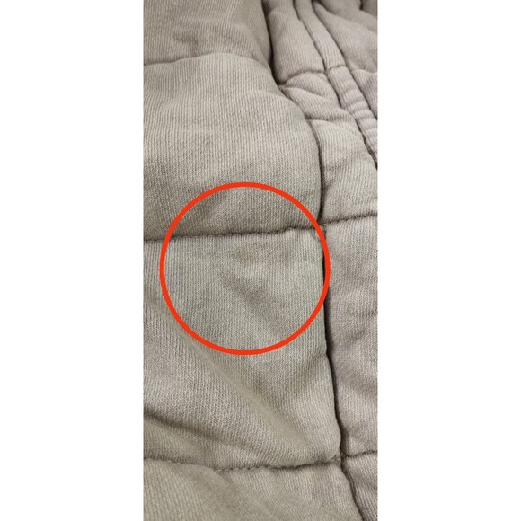 Free People Dolman Quilted Knit Jacket Top Oversized Zip-up Slouchy XS 280746 - Picture 5 of 5